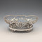 1907年 英国アンティーク 花鳥装飾 純銀製ボウルディッシュ 378g William Comyns